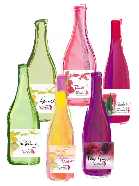 Halbtrockene Weine